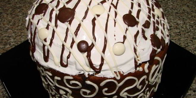 Рецепт кулича на сухих дрожжах