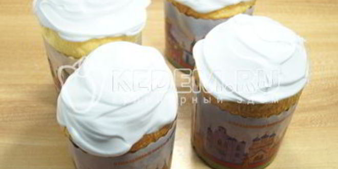 Рецепт кулича с изюмом