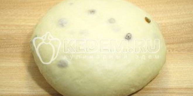 Рецепт кулича с изюмом