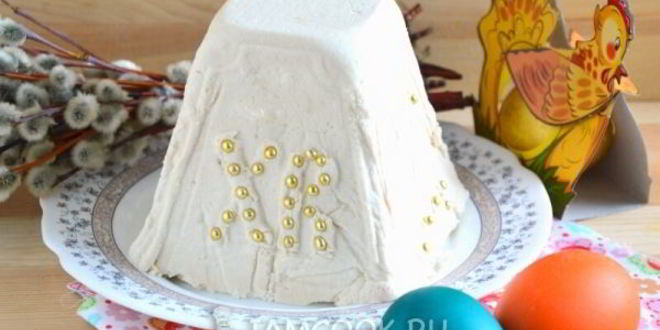 Рецепт пасхи коровка