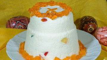 Рецепт Пасхи со сливками и цукатами