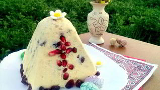 Рецепт Пасхи Царской заварной