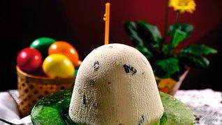 Рецепт Пасхи творожной с изюмом