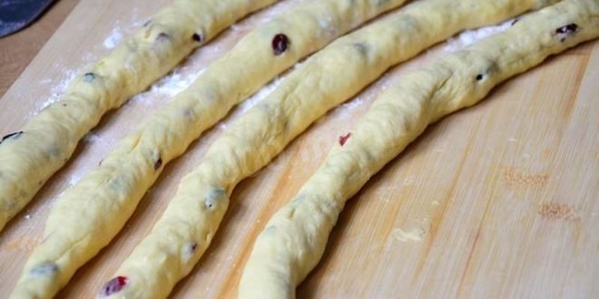 Рецепт пасхальной булки с изюмом