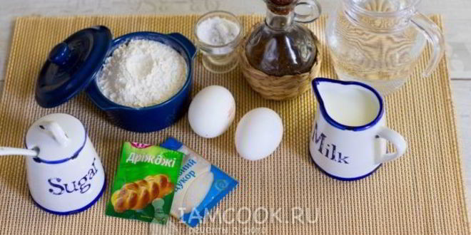 Рецепт пасхальной корзинки из теста