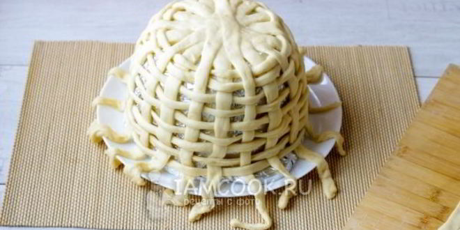 Рецепт пасхальной корзинки из теста