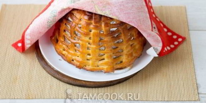 Рецепт пасхальной корзинки из теста