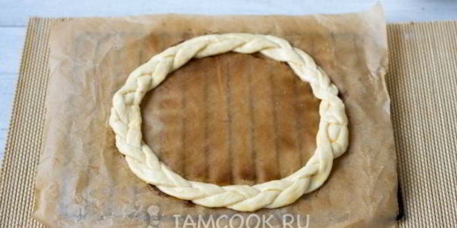 Рецепт пасхальной корзинки из теста