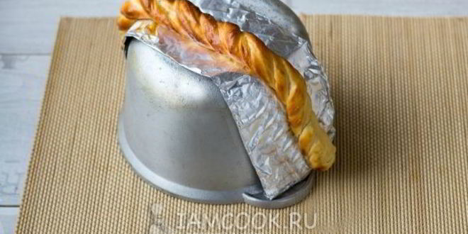 Рецепт пасхальной корзинки из теста