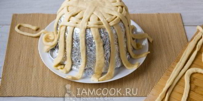 Рецепт пасхальной корзинки из теста