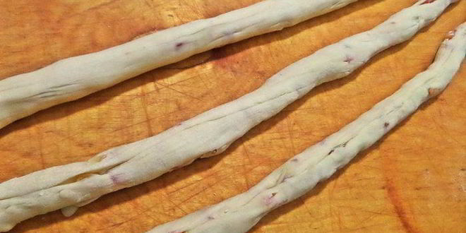 Рецепт пасхальной косы с цукатами