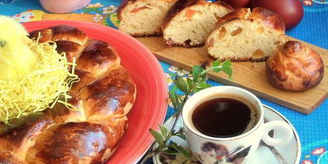 Рецепт пасхальной косы с цукатами