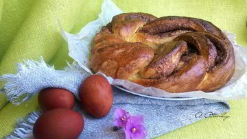 Рецепт Пасхальной плетенки