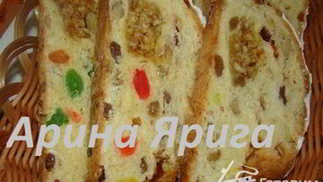 Рецепт Пасхального хлеба