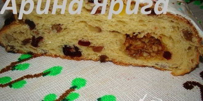 Рецепт пасхального хлеба