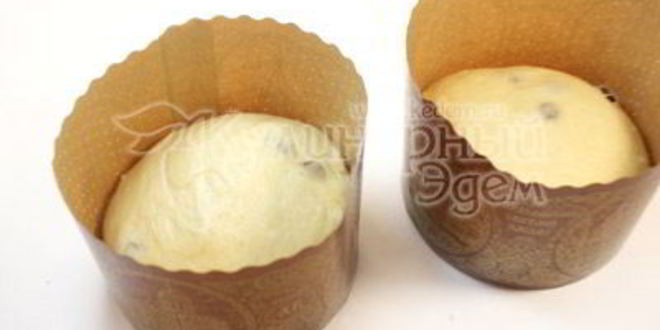 Рецепт пасхального кулича на пасху