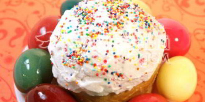 Рецепт пасхального кулича на пасху