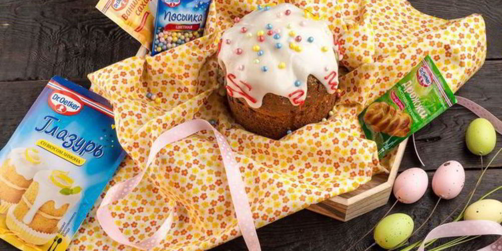 Как приготовить пасхальный кулич с лимонной глазурью