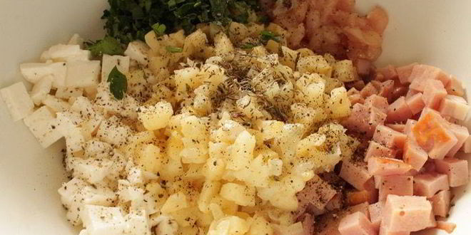 Рецепт пасхального купола из куриной грудки