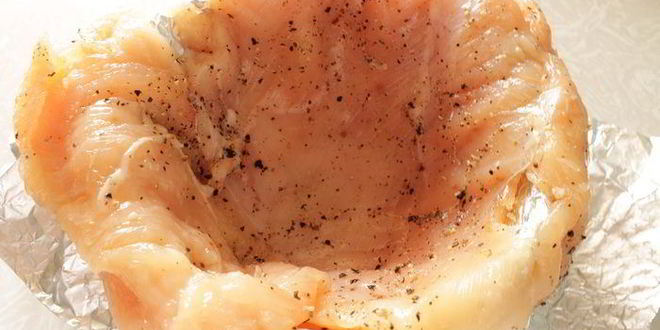 Рецепт пасхального купола из куриной грудки