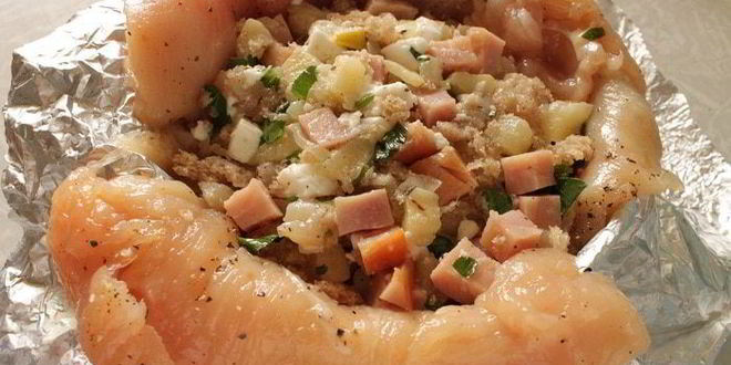 Рецепт пасхального купола из куриной грудки