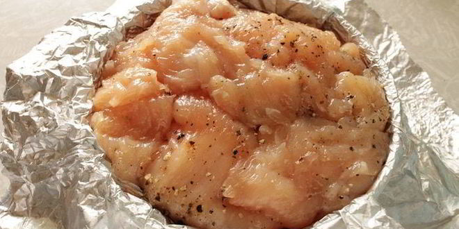 Рецепт пасхального купола из куриной грудки