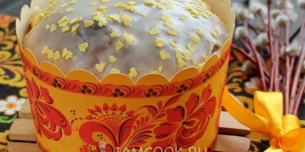 Как приготовить пасхальный творожный кулич