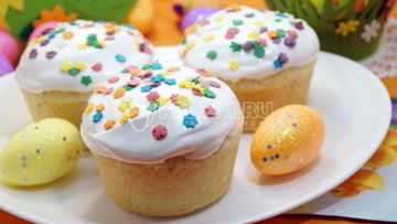 Рецепт Пасхальных куличей