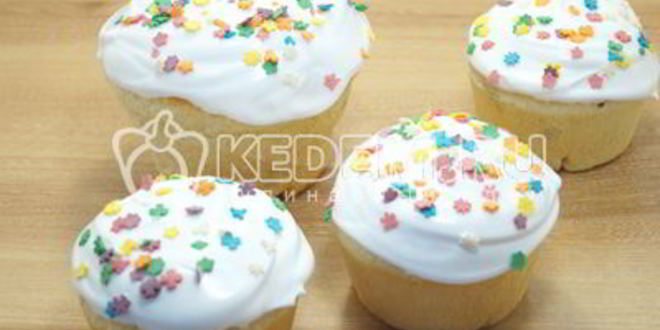 Рецепт пасхальных куличей