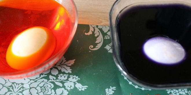 Рецепт пасхальных яиц крашенки