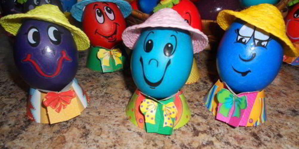 Как приготовить пасхальные яйца