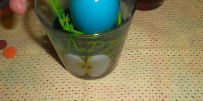 Рецепт пасхальных яиц