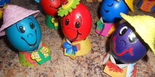 Рецепт пасхальных яиц