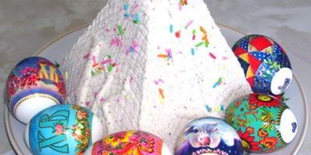 Как приготовить творожную пасху без масла