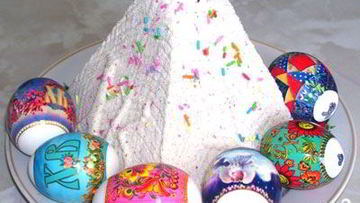 Рецепт Творожной пасхи без масла