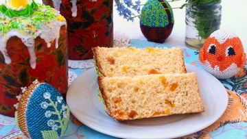 Рецепт Творожного кулича