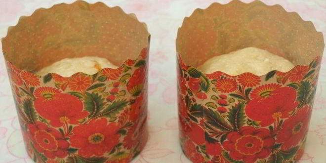 Рецепт творожного кулича