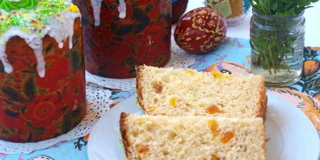 Рецепт творожного кулича