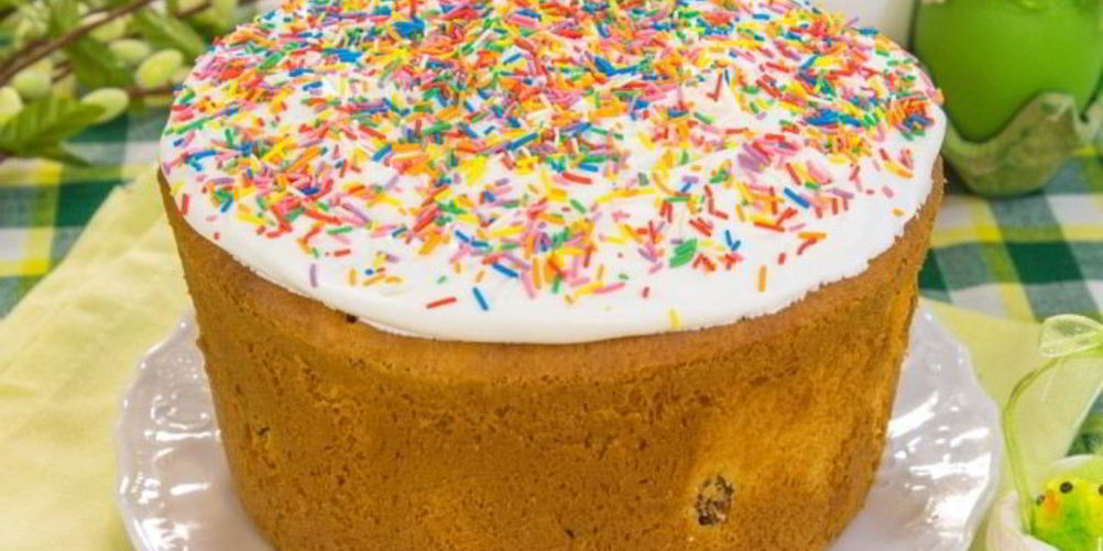 Как приготовить ванильный кулич на сливках