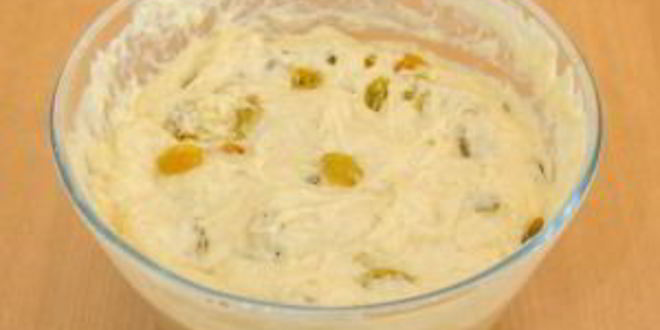 Рецепт ванильного кулича на сливках