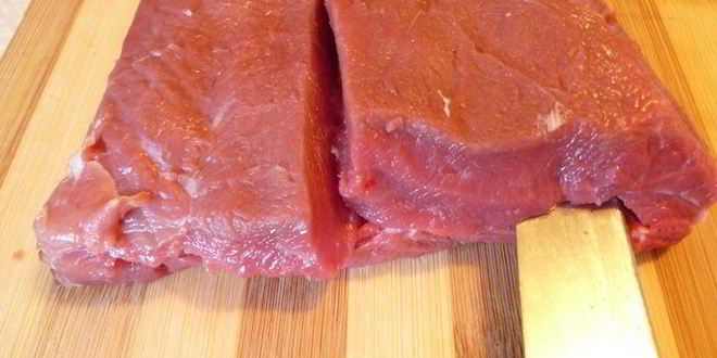 Рецепт вареного пасхального рулета из говядины