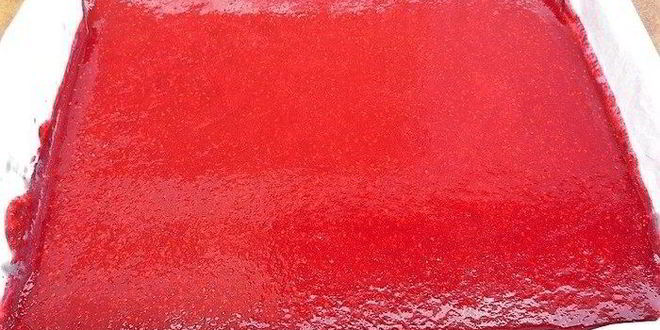 Рецепт пастилы из малины