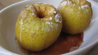 Рецепт Печеных в духовке яблоки с корицей