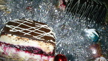 Рецепт Праздничного творожного десерта Три желания