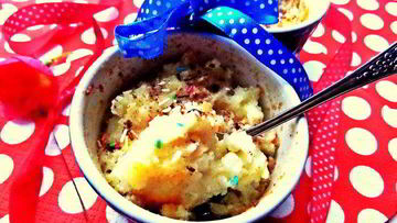 Рецепт Пудинга из рисовых хлопьев с корицей