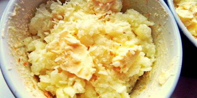 Рецепт пудинга из рисовых хлопьев с корицей