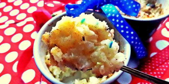 Рецепт пудинга из рисовых хлопьев с корицей