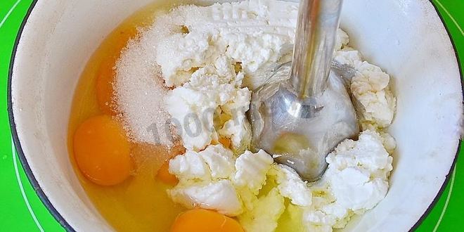 Рецепт пудинга из творога