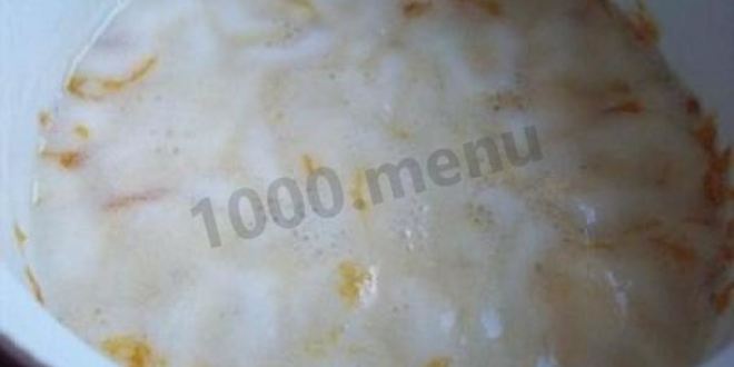 Рецепт щербета с арахисом