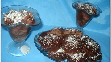 Рецепт Шоколадна-сырного десерт